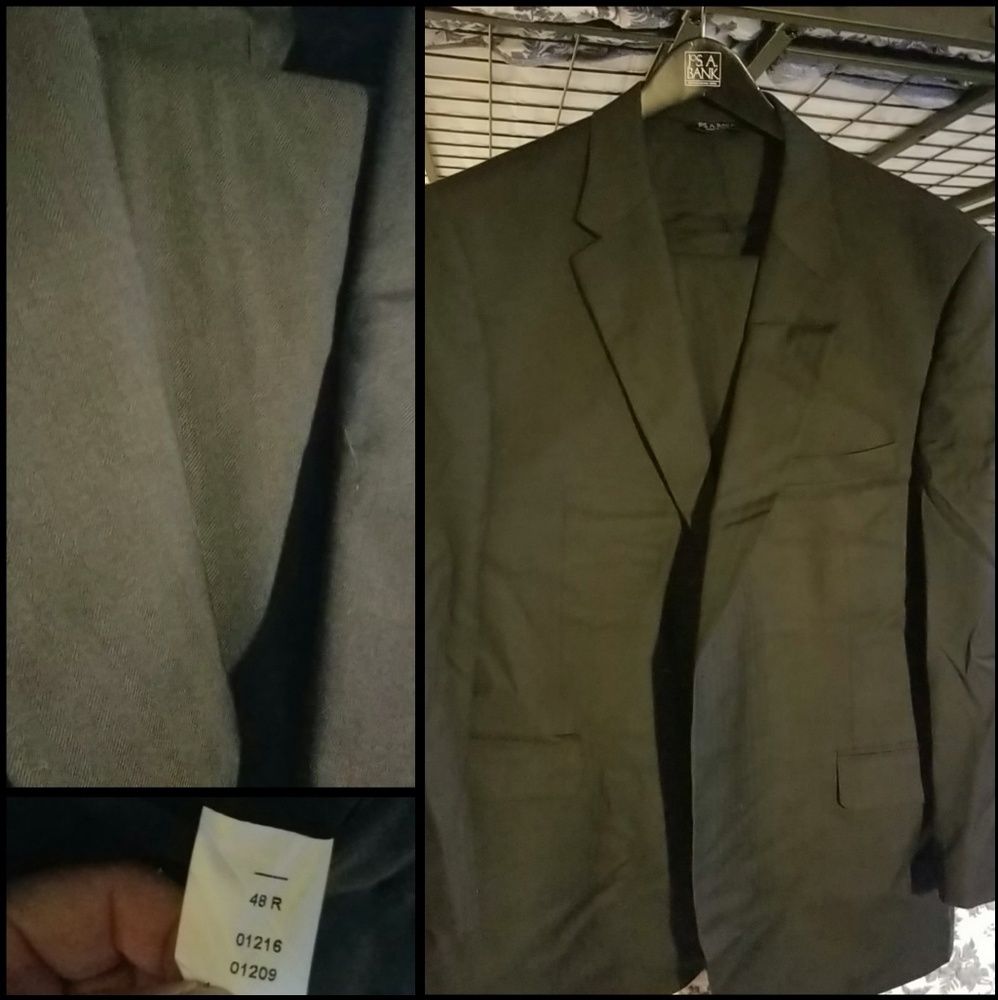 Mens suit jacket and slacks